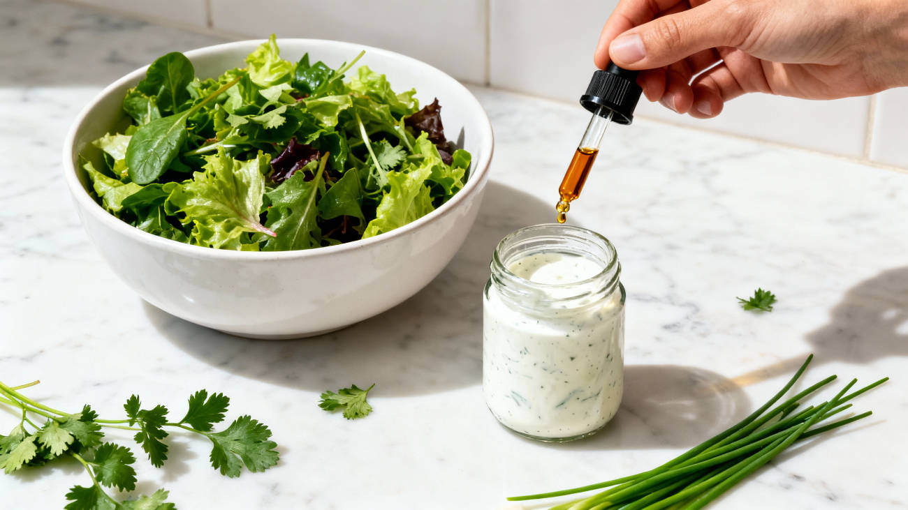Infuse Your Greens: Using CBD Tinctures in Salad Dressings