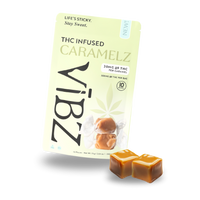 Vibz Caramels – 20mg Delta 9 THC (10-Pack)