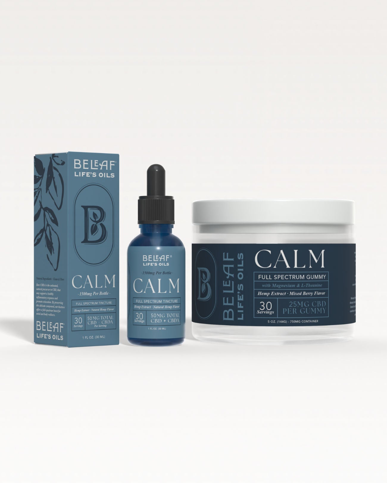 Beleaf Calm Gummy & 1500mg Tincture Bundle | Modifi Brands