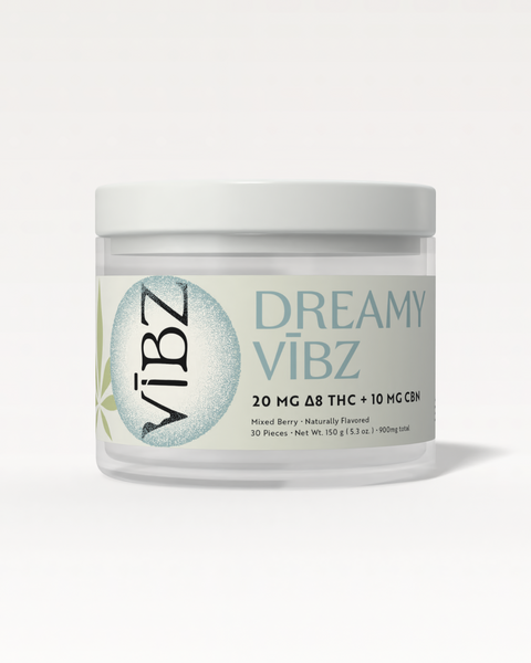 Dreamy VĪBZ Delta-8 + CBN Sleep Gummies | Mixed Berry - Modifi Brands