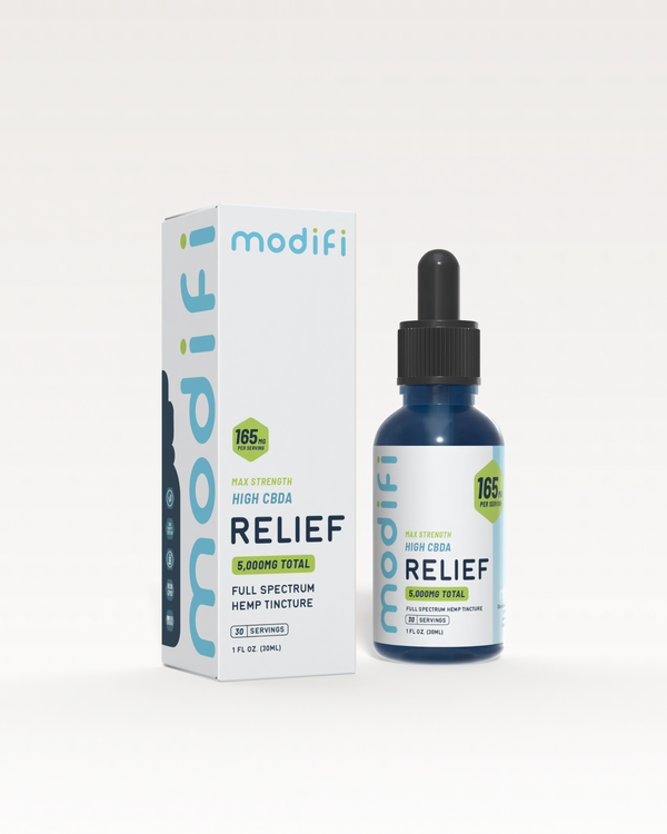 5,000mg High CBDA Max Strength Relief Full Spectrum Tincture