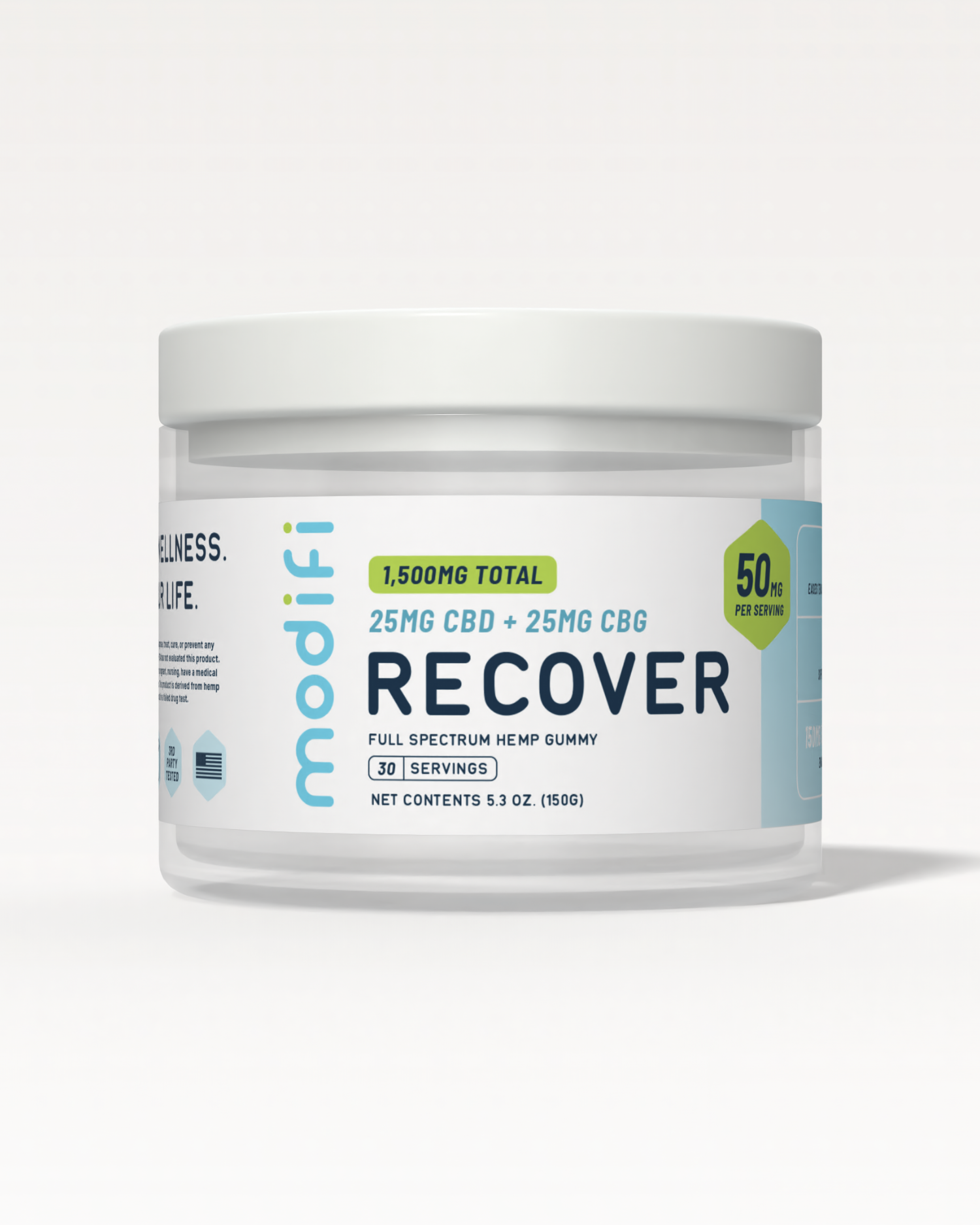 Recover Full Spectrum Hemp Gummy with Ashwagandha